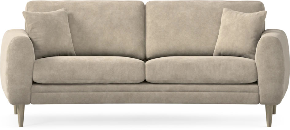 Eden - 2,5-sits soffa svängd - Beige