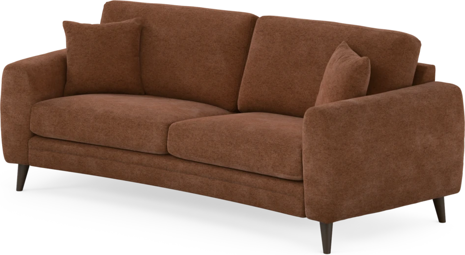 Eden - 2,5-sits soffa svängd - Orange