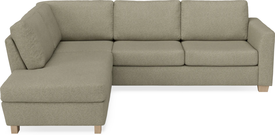 Friday - 2,5-sits soffa med divan vänster - Beige