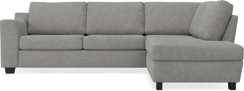 Friday - 2,5-sits soffa med divan höger - Grå