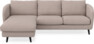 Madison Lux - 2-sits soffa med schäslong vänster - Beige