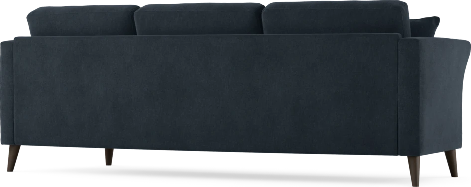 Eden - 3-sits soffa svängd - Blå