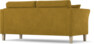 Eden - 2,5-sits soffa - Gul
