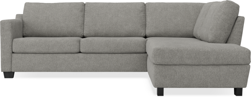 Friday - 2,5-sits soffa med divan höger - Grå