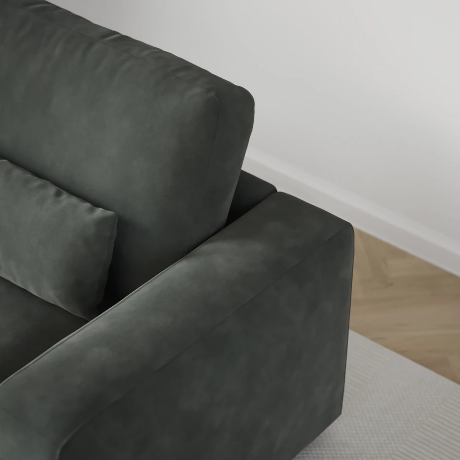 Noma - 3-sits soffa - Grå
