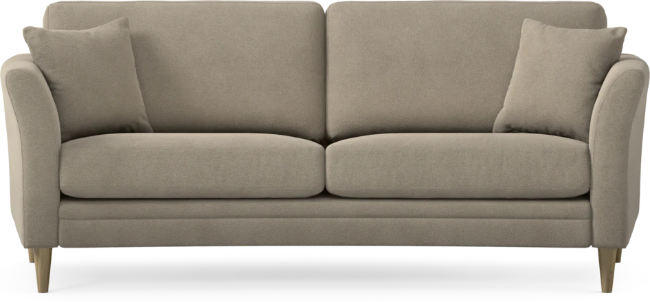 Eden - 2,5-sits soffa svängd - Beige