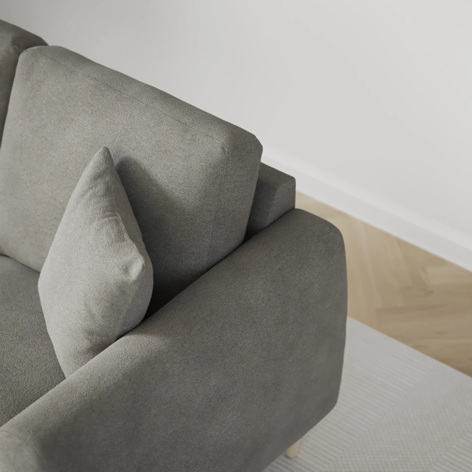 Eden - 2,5-sits soffa - Grå