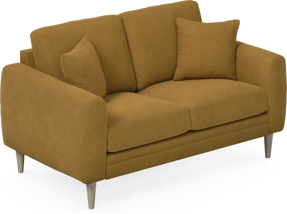 Eden - 2-sits soffa - Gul