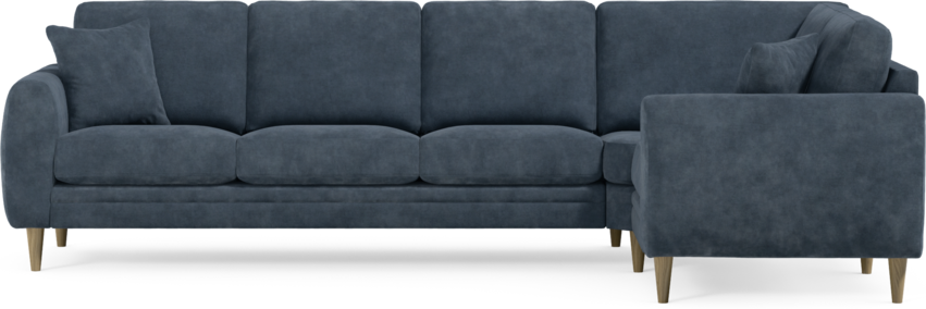 Eden - Hörnsoffa, 3+1-sits - Blå