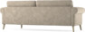 Bridge - 3-sits soffa svängd - Beige