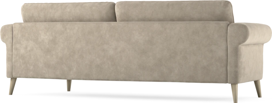 Bridge - 3-sits soffa svängd - Beige