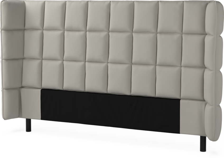 Delux Rutig - Sänggavel, 120-180 cm - Beige
