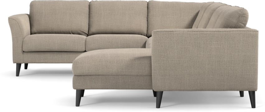 Bridge - Hörnsoffa, 2+3-sits med schäslong höger - Beige