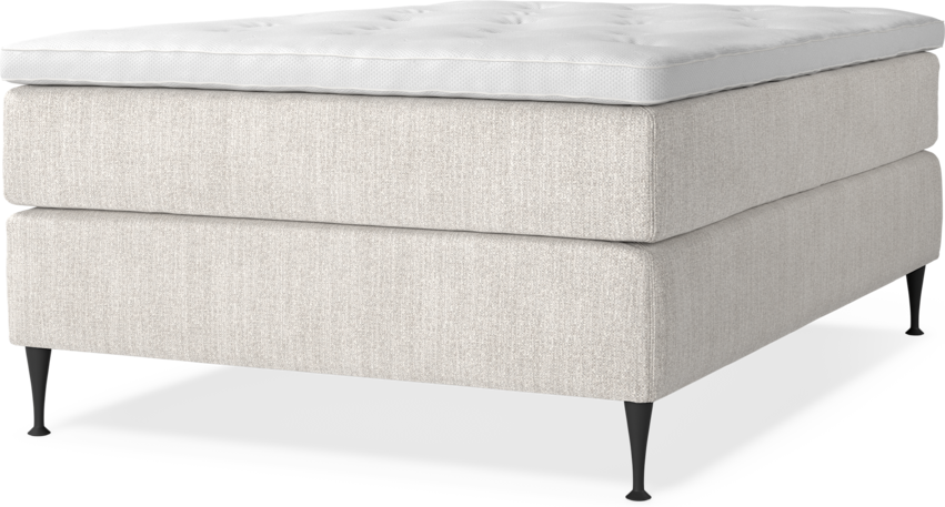 Delux Exclusive - Kontinentalsäng, enkelsäng 140 cm med bäddmadrass