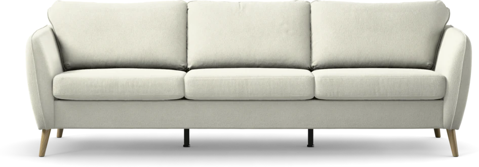 County - 3-sits soffa - Vit