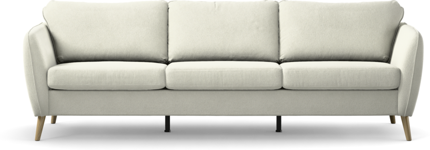 County - 3-sits soffa - Vit