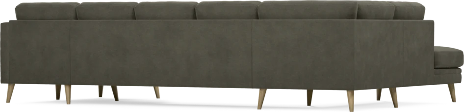 Eden - 3-sits soffa med divan vänster och schäslong höger - Grå