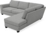 Friday - 2,5-sits soffa med divan höger - Grå