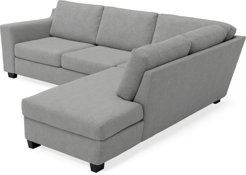 Friday - 2,5-sits soffa med divan höger - Grå