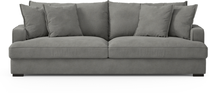 Mila - 4-sits soffa - Grå