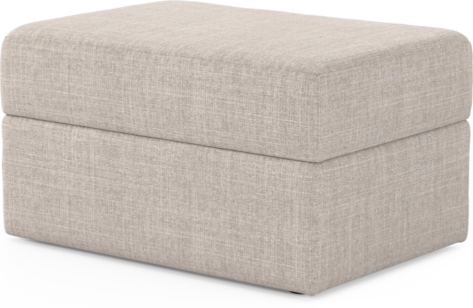 Lindö - Fotpall - Beige