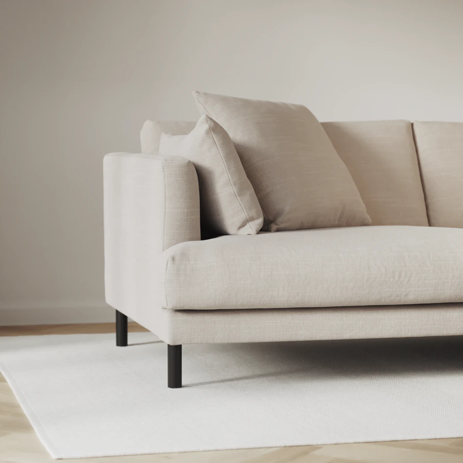 Harper - 3-sits soffa - Beige