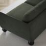 Madison Lux - 3-sits soffa med divan höger - Grön