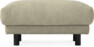 Cherrie - Fotpall 110, fast klädsel - Beige