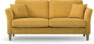 Eden - 2,5-sits soffa - Gul