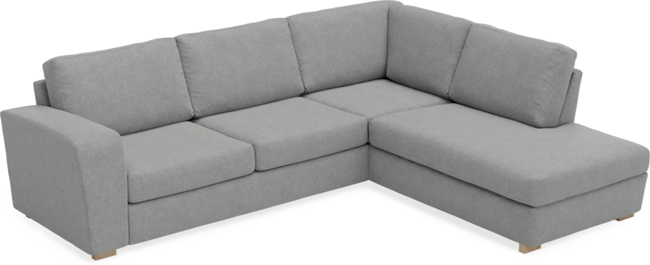 Friday - 2,5-sits soffa med divan höger - Grå
