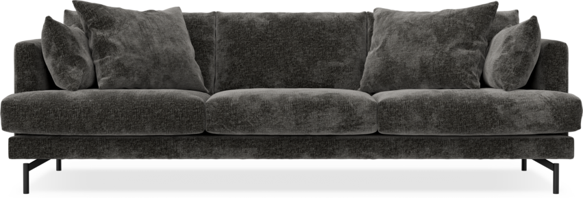 Harper - 4-sits soffa - Grå