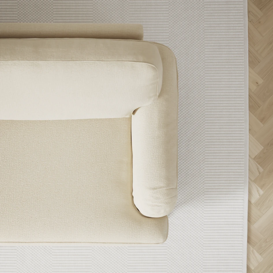 Oxford - 3-sits soffa svängd - Beige