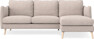 Madison - 2-sits soffa med schäslong höger - Beige