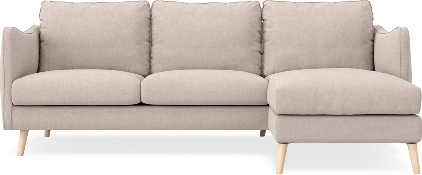Madison - 2-sits soffa med schäslong höger - Beige