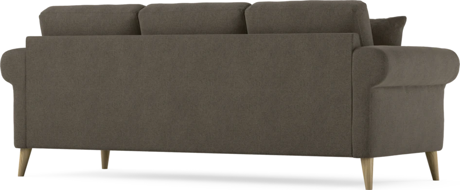 Eden - 3-sits soffa - Brun