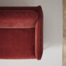 Madison - 3-sits soffa med divan vänster - Rosa