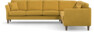 Eden - Hörnsoffa 3+3 - Gul