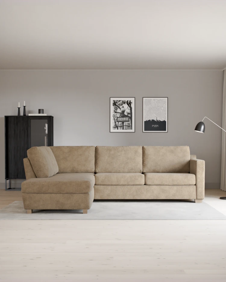 Friday - 2,5-sits soffa med divan vänster - inspiration