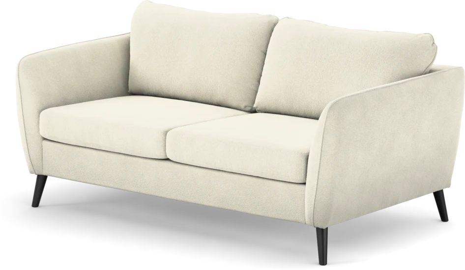 County - 2-sits soffa - Vit