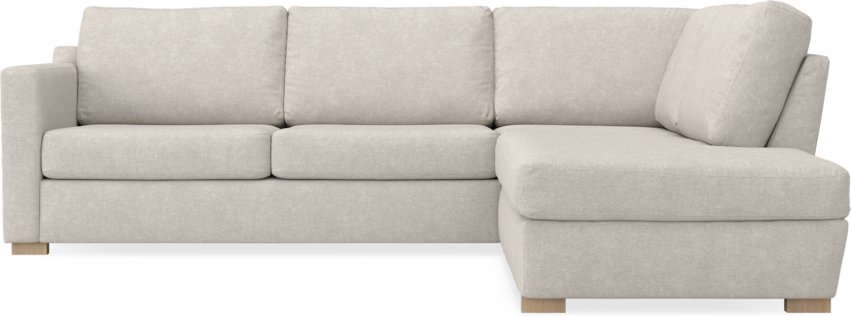 Friday - 2,5-sits soffa med divan höger - Grå