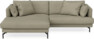 Harper - 4-sits med schäslong XL vänster - Beige