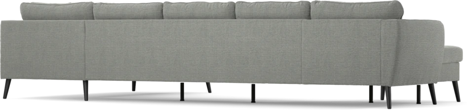 County - 4-sits soffa med schäslong vänster och divan höger - Grå