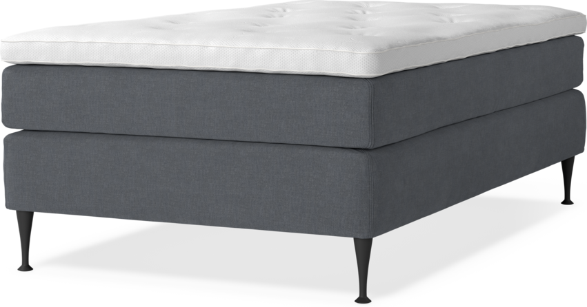 Delux Sense - Kontinentalsäng, enkelsäng 120 cm med bäddmadrass