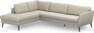 County - 2,5-sits soffa med divan vänster - Beige