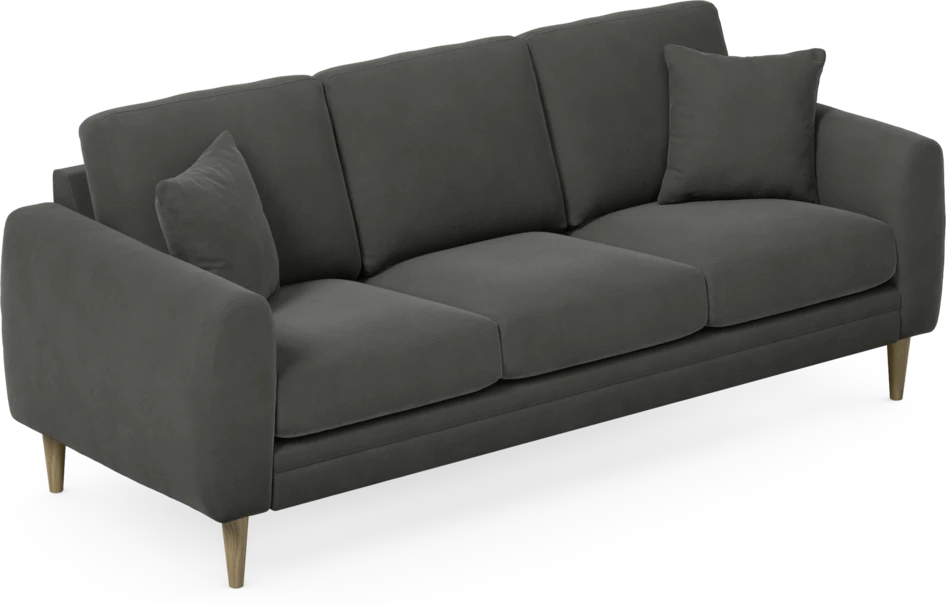Eden - 3-sits soffa - Grå