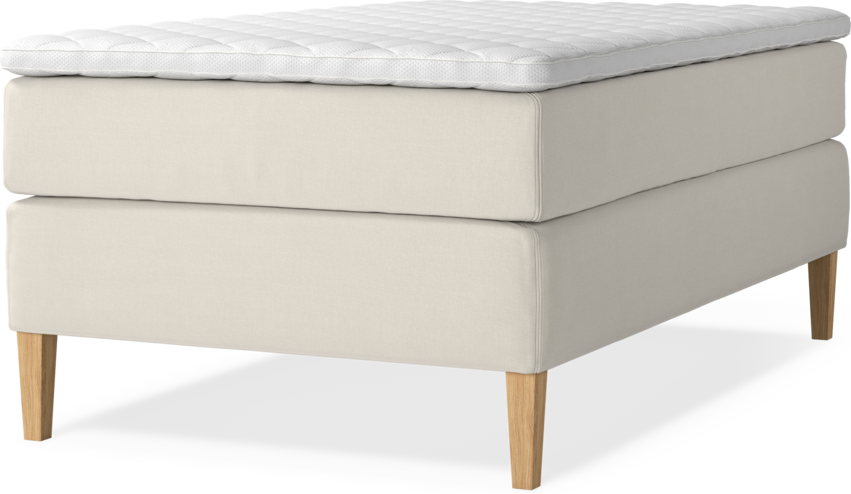 Delux Exclusive - Kontinentalsäng, enkelsäng 120 cm med bäddmadrass
