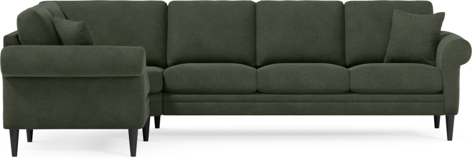 Eden - Hörnsoffa, 1+3-sits - Grön