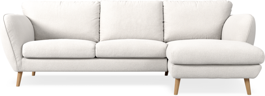 Madison - 2-sits soffa med schäslong höger - Beige