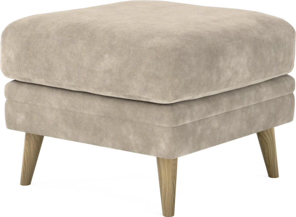 Eden - Fotpall - Beige