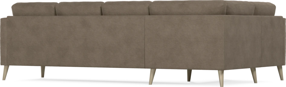 Eden - Hörnsoffa, 1+3-sits - Brun